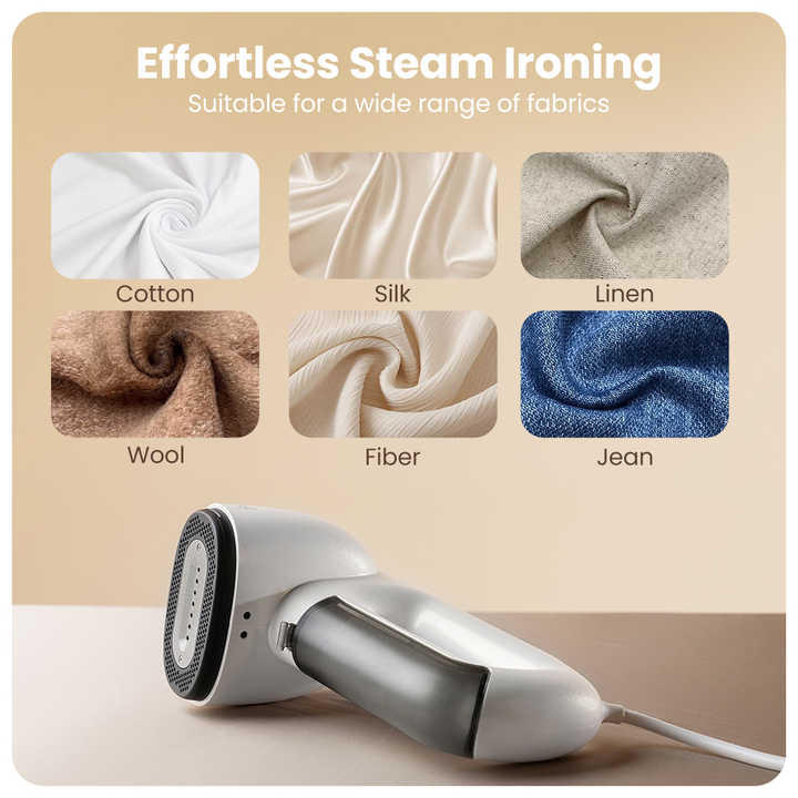 Aerion GlowVac Pro™ 2-in-1 Steam Iron & Garment Vacuum | Neakasa
