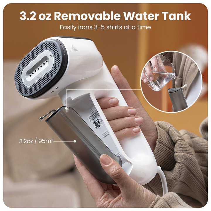 Aerion GlowVac Pro™ 2-in-1 Steam Iron & Garment Vacuum | Neakasa